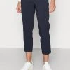 Cupón ⌛ Anna Field Slim Fit Business Trousers - Pantalones - Dark Blue, Mujer 🛒