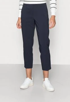 Cupón ⌛ Anna Field Slim Fit Business Trousers - Pantalones - Dark Blue, Mujer 🛒