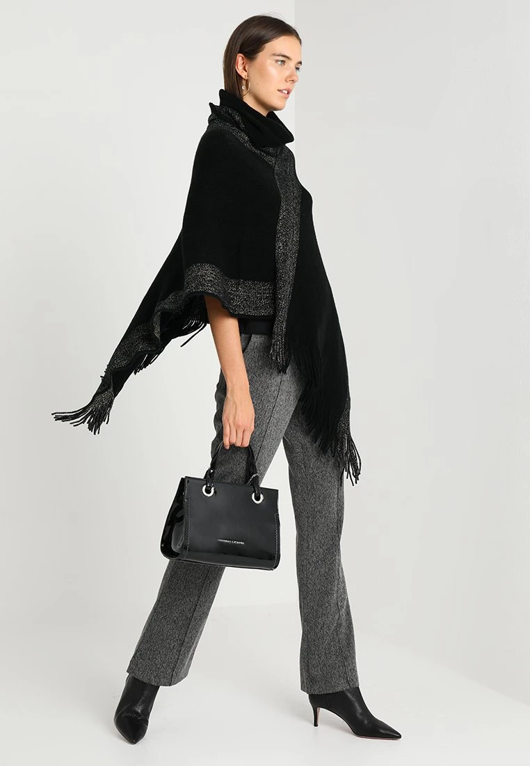 Nuevo ⭐ Anna Field Poncho - Black/gold, Mujer 👍 4 Nuevo ⭐ Anna Field Poncho - Black/gold, Mujer 👍 - Imagen 2