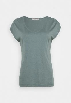 Comprar 🔔 Anna Field Camiseta Básica - Petrol Melange, Mujer 🛒