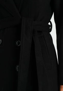 Barato 🔔 Anna Field DOUBLE BREASTED COAT WITH HOOD - Abrigo Clásico - Black, Mujer 🥰 -Tienda barata Anna Field 38871753d0f44b06841c44873af03c58