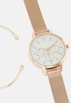 Lo mas barato ✨ Anna Field SET - Reloj - Rose Gold-coloured, Mujer 👏 -Tienda barata Anna Field 3980a9b676484d6a8f5a811a7cdaea68