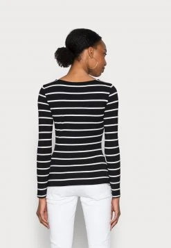 mejor venta 🔔 Anna Field Camiseta De Manga Larga - Black/white, Mujer ❤️ -Tienda barata Anna Field 3bac763d56f84d3a97fa4e265c18a47e