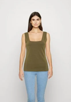 Presupuesto 😉 Anna Field Top - Khaki, Mujer ⌛