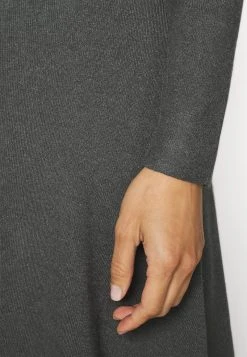 Nuevo 🤩 Anna Field Vestido De Punto - Mottled Dark Grey, Mujer 👏 -Tienda barata Anna Field 3e7e8aa435c6458facc4c44b21673b8e