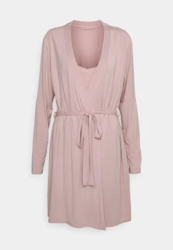Mejor trato 🧨 Anna Field 2 PIECE NIGHTIE - Albornoz - Pink, Mujer ⭐ -Tienda barata Anna Field 3ff072ee4d934f67a2bc645423c23cf4