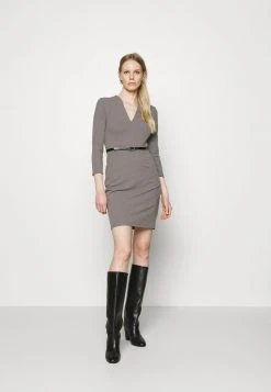 Nuevo ✨ Anna Field Vestido De Tubo - Mottled Dark Grey, Mujer 💯