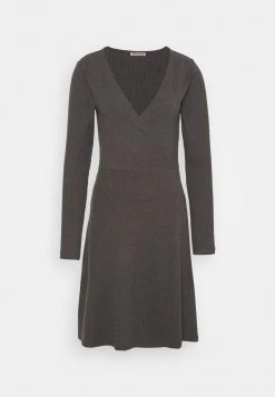 Toma de corriente ⌛ Anna Field Vestido De Punto - Mottled Dark Grey, Mujer ✔️ -Tienda barata Anna Field 425376da573243089734eab3a5c15455