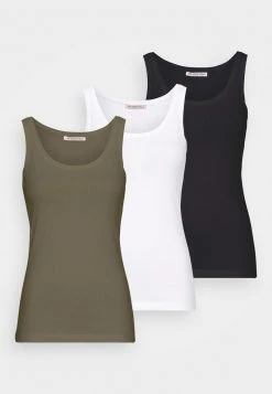 Las mejores reseñas de 🛒 Anna Field BASIC TANK 3er Pack - Top - Black/white /khaki, Mujer ✔️ -Tienda barata Anna Field 4289b0b1f8034059a3de71ba922c276a