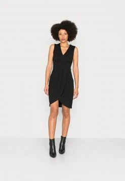 Barato 😀 Anna Field Vestido De Tubo - Black, Mujer ✨