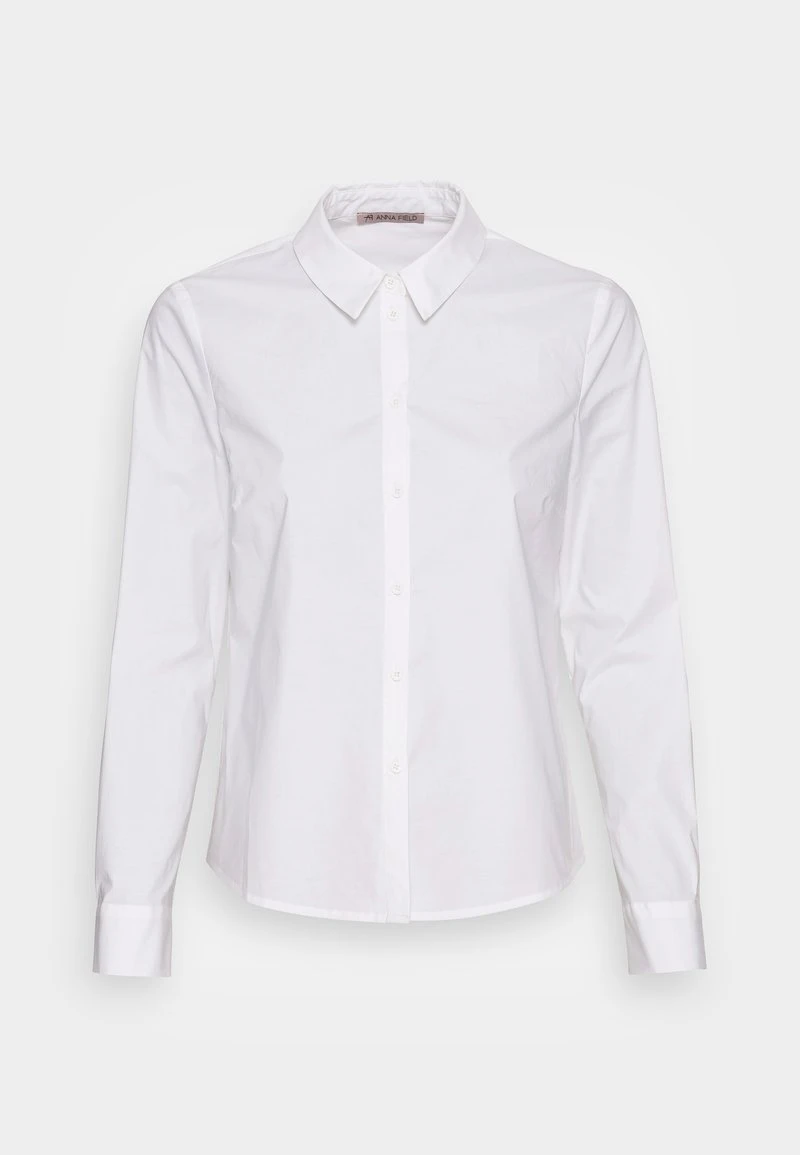 Nuevo 🧨 Anna Field BUSINESS REGULAR - Camisa - White, Mujer ⌛ 6 Nuevo 🧨 Anna Field BUSINESS REGULAR - Camisa - White, Mujer ⌛ - Imagen 4