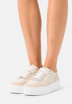 mejor venta 😉 Anna Field LEATHER - Zapatillas - Beige, Mujer 😉