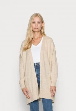 Descuento ❤️ Anna Field OPEN WOOL BLEND CARDIGAN - Chaqueta De Punto - Camel, Mujer 😉