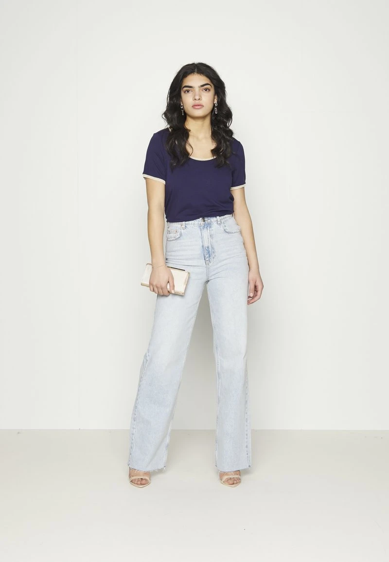 Descuento 💯 Anna Field Camiseta Básica - Dark Blue, Mujer ✔️ 4 Descuento 💯 Anna Field Camiseta Básica - Dark Blue, Mujer ✔️ - Imagen 2