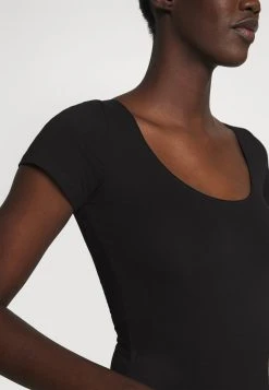 Nuevo 🛒 Anna Field 2PP SHORT SLEEVES BODIES - Body - Black, Mujer ✨ -Tienda barata Anna Field 480dbcba514e43c8954b0729655bec76