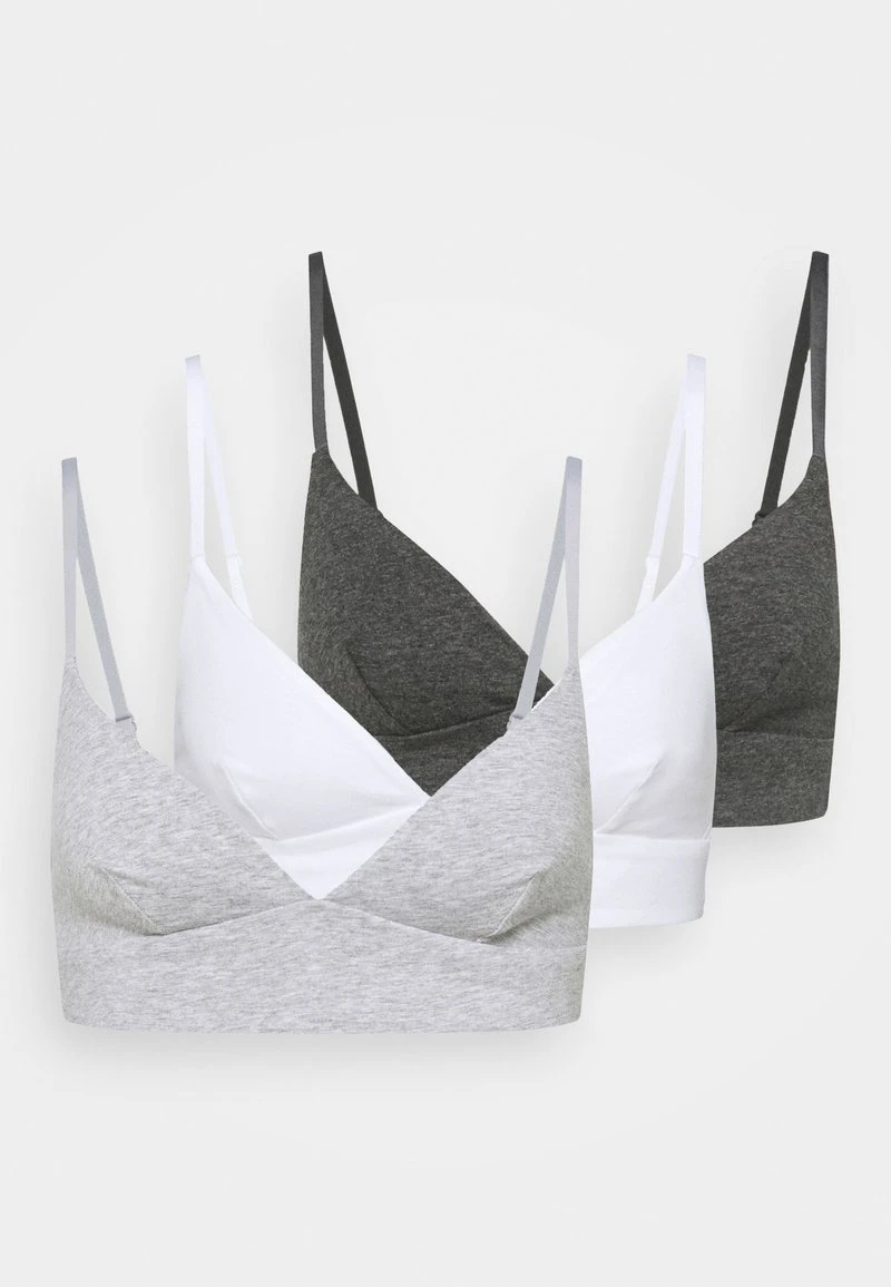 Venta al por mayor ✨ Anna Field 3 PACK - Top - Grey, Mujer 🧨 8 Venta al por mayor ✨ Anna Field 3 PACK - Top - Grey, Mujer 🧨 - Imagen 6