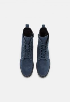 Venta al por mayor 🌟 Anna Field LEATHER - Botines Con Cordones - Dark Blue, Mujer ⌛ -Tienda barata Anna Field 4d474005c4684034b0e55a2cbbdefdf4