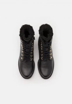 mejor venta ❤️ Anna Field LEATHER - Botines Con Cordones - Black, Mujer 👍 -Tienda barata Anna Field 4d8569bb42664db292a867032193f904