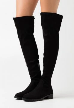 Venta express 🧨 Anna Field Botas Mosqueteras - Black, Mujer ⌛