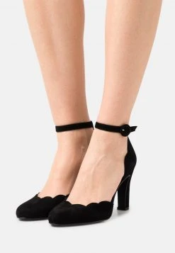 Barato 🥰 Anna Field LEATHER - Tacones - Black, Mujer 👏