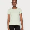 Toma de corriente ⭐ Anna Field Camiseta Básica - Light Green, Mujer ⌛