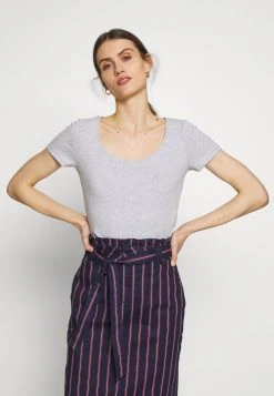 Descuento 😉 Anna Field 3 PACK - Camiseta Básica - White/navy/light Grey Melange, Mujer 🔥 -Tienda barata Anna Field 508fdf9f0040410588cc787733538b71