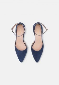 Gran venta ⭐ Anna Field LEATHER - Tacones - Dark Blue, Mujer ✨ -Tienda barata Anna Field 514ff8e13a324bfb94ab27ca53a8577c