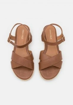 Nuevo 😀 Anna Field Sandalias Con Plataforma - Cognac, Mujer 🎁 -Tienda barata Anna Field 518b0127dfbd4af8ac5dffe17762fc36