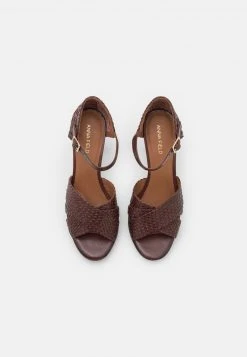 Cupón ⭐ Anna Field LEATHER - 🎉 Sandalias De Tacón - Brown, Mujer ✔️ -Tienda barata Anna Field 52fef40d0acf4fc49c5b06fcf088322b