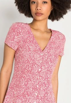 Venta al por mayor ⭐ Anna Field Vestido Informal - Coral/white, Mujer 👍 -Tienda barata Anna Field 554e0218cb1240c7967e1854033bdfdb