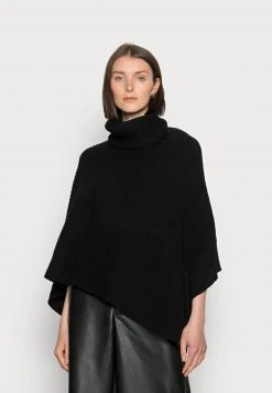 ofertas 🤩 Anna Field Poncho - Black, Mujer ⭐