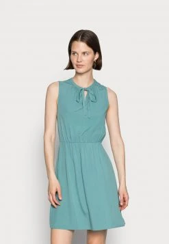 Descuento 👏 Anna Field SLEEVELES TIE DETAIL 🎉 DRESS - Vestido Informal - Light Green, Mujer ❤️