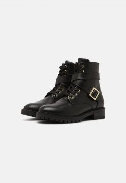 Venta express 💯 Anna Field LEATHER - Botines Con Cordones - Black, Mujer 💯 -Tienda barata Anna Field 57b18414388843f3b4da01f04a412280