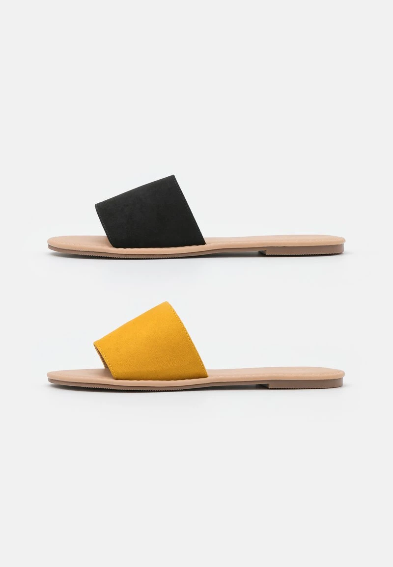 Para estrenar 🔥 Anna Field 2 PACK - Sandalias Planas - Black/yellow, Mujer 🧨 4 Para estrenar 🔥 Anna Field 2 PACK - Sandalias Planas - Black/yellow, Mujer 🧨 - Imagen 2