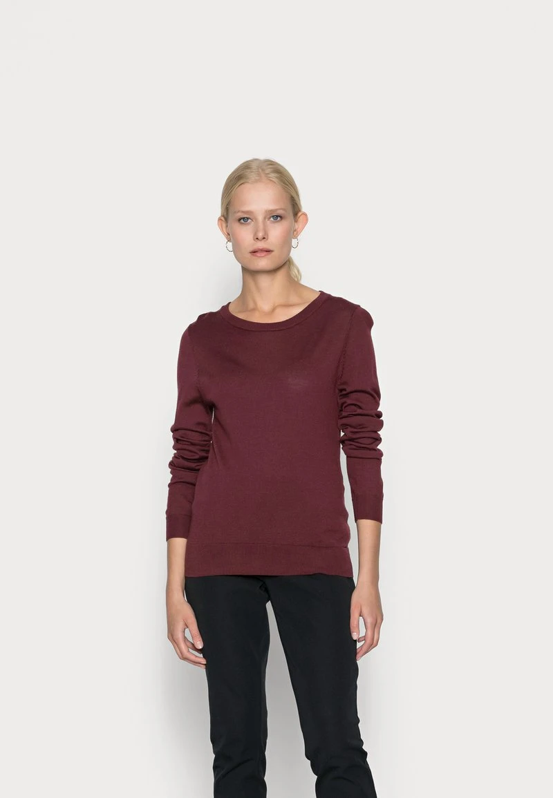 Cupón 👍 Anna Field MERINO WOOL JUMPER - Jersey De Punto - Bordeaux, Mujer ✨ 3 Cupón 👍 Anna Field MERINO WOOL JUMPER - Jersey De Punto - Bordeaux, Mujer ✨