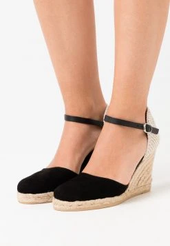 Gran venta 🔥 Anna Field LEATHER - Sandalias De Tacón - Black, Mujer 💯
