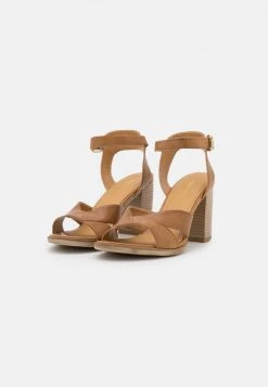 Venta al por mayor 👍 Anna Field LEATHER - Sandalias De Tacón - Light Brown, Mujer 🥰 -Tienda barata Anna Field 5aa1533ee5d348efb2522ea4d1ccae64