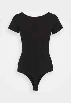 Nuevo 🛒 Anna Field 2PP SHORT SLEEVES BODIES - Body - Black, Mujer ✨ -Tienda barata Anna Field 5c77cdd985d64e77aabe53a7e44e4039