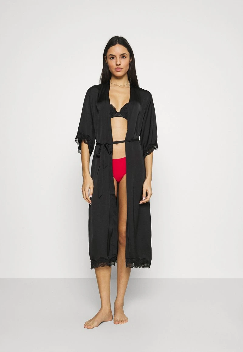 Promoción 🌟 Anna Field ARIANA SATIN KIMONO LONG - Albornoz - Black, Mujer 🛒 3 Promoción 🌟 Anna Field ARIANA SATIN KIMONO LONG - Albornoz - Black, Mujer 🛒