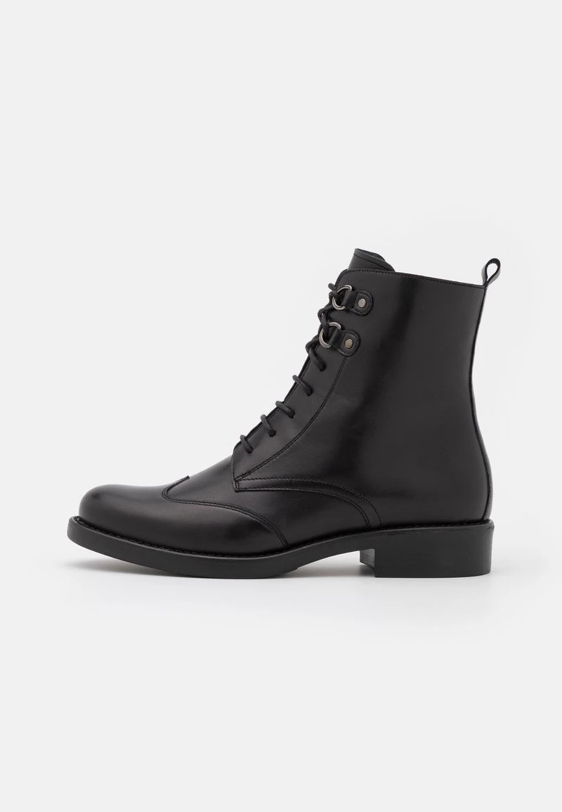 Promoción ❤️ Anna Field LEATHER - Botines Con Cordones - Black, Mujer ❤️ 4 Promoción ❤️ Anna Field LEATHER - Botines Con Cordones - Black, Mujer ❤️ - Imagen 2