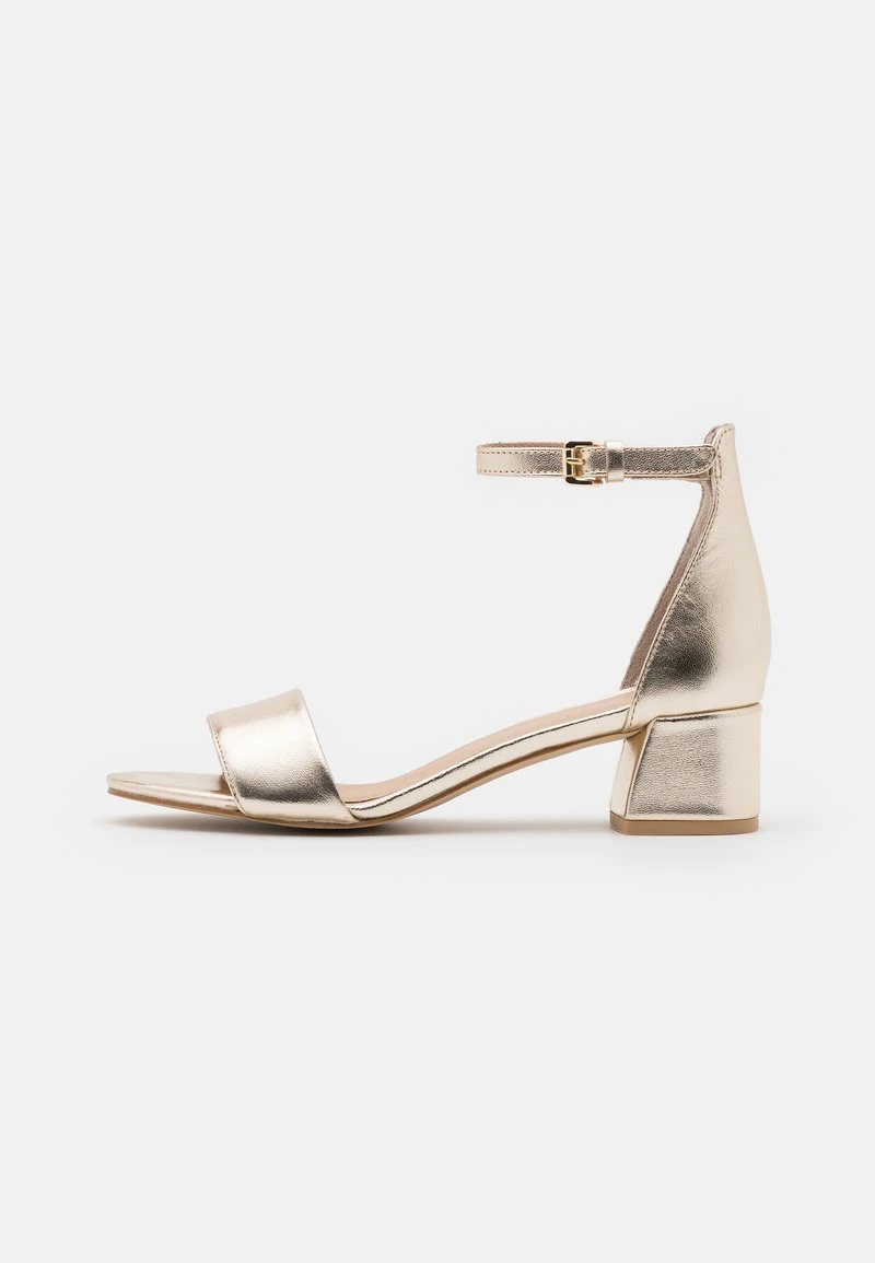 Nuevo ✨ Anna Field LEATHER - 🌟 Sandalias - Gold, Mujer 🌟 4 Nuevo ✨ Anna Field LEATHER - 🌟 Sandalias - Gold, Mujer 🌟 - Imagen 2