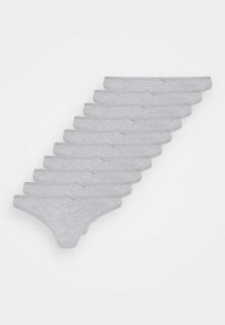 Para estrenar 🛒 Anna Field 10 PACK - Tanga - Grey, Mujer 🛒 -Tienda barata Anna Field 5ebb9f3ef78646f1b563be5dde7efaec