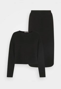 Para estrenar ❤️ Anna Field SET - Jersey De Punto - Black, Mujer ⌛ -Tienda barata Anna Field 6088c504d77a4a73a959422ae154f4e6