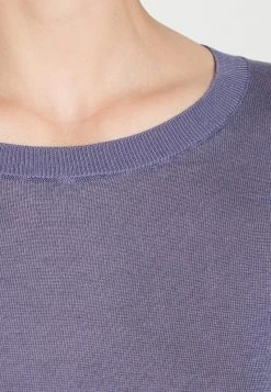 Venta al por mayor 😀 Anna Field SILK BLEND JUMPER - Jersey De Punto - Blue, Mujer 🤩 -Tienda barata Anna Field 616a08eb6c5d44c1bbadc01bf6d73dff