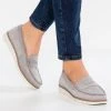 Lo mas barato 🔥 Anna Field COMFORT LEATHER - Mocasines - Grey, Mujer ⌛ -Tienda barata Anna Field 61e85a1c5cb746088ff827de456eb623