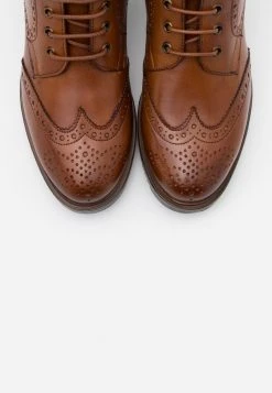 Comprar ⭐ Anna Field LEATHER - Botines Con Cordones - Cognac, Mujer 🥰 -Tienda barata Anna Field 626b2c239ab945f88568526f0eda1435