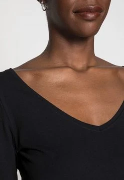 Barato ⌛ Anna Field BASIC - Camiseta De Manga Larga - Black, Mujer 🔔 -Tienda barata Anna Field 6408e1727b9848a0bd469688ac8fb05a