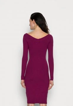Presupuesto 🤩 Anna Field Vestido De Punto - Bordeaux, Mujer 👏 -Tienda barata Anna Field 6449f68706334444b2bc39402f1a3d7b