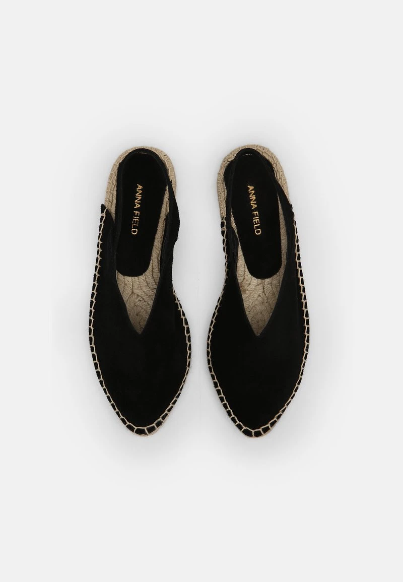 mejor venta ❤️ Anna Field LEATHER - Alpargatas - Black, Mujer 🔥 7 mejor venta ❤️ Anna Field LEATHER - Alpargatas - Black, Mujer 🔥 - Imagen 5