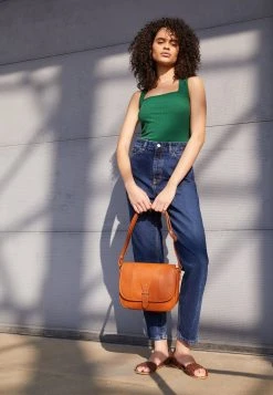 ofertas 👍 Anna Field Bandolera - Cognac, Mujer 🌟